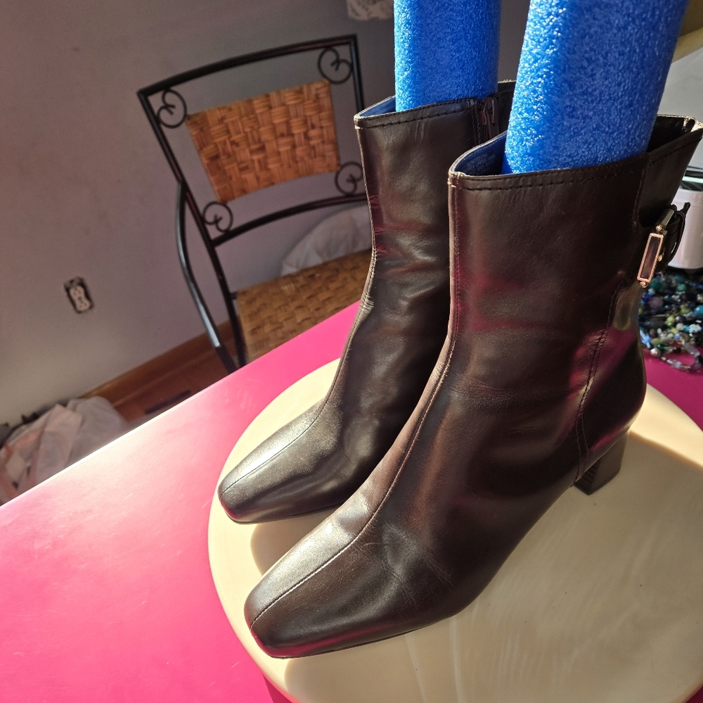 Bandolino Brown Ankle Boots